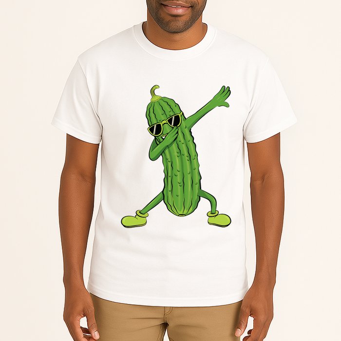 Dabbing Pickle Dancing Cucumber Lover Funny Gifts Tall T-Shirt