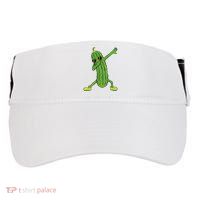 Dabbing Pickle Dancing Cucumber Lover Funny Gifts Adult Drive Performance Visor