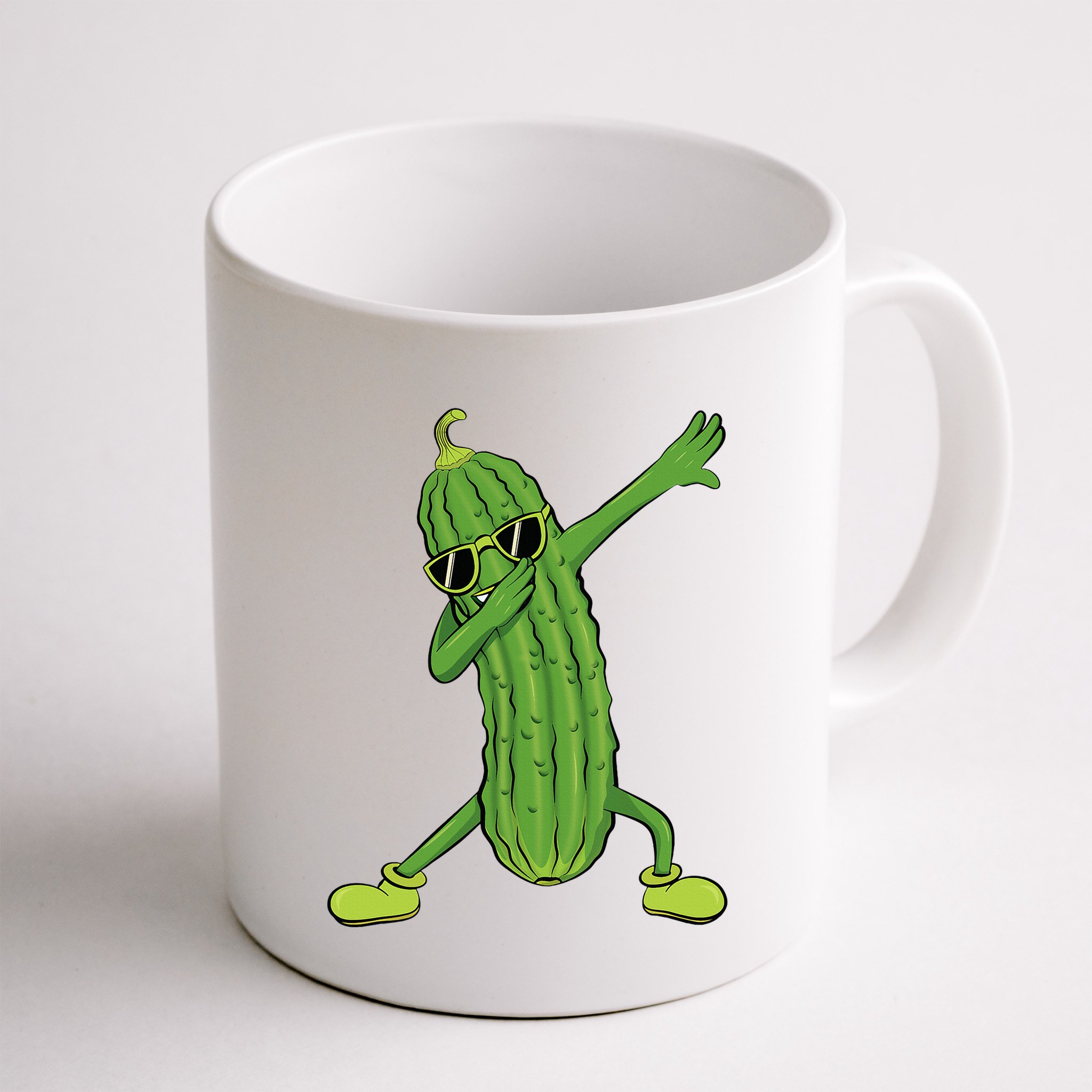 Dabbing Pickle Dancing Cucumber Lover Funny Gifts Mug