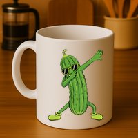 Dabbing Pickle Dancing Cucumber Lover Funny Gifts Mug