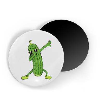 Dabbing Pickle Dancing Cucumber Lover Funny Gifts Magnet