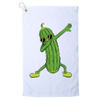 Dabbing Pickle Dancing Cucumber Lover Funny Gifts Golf Towel