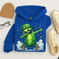 Dabbing Pickle Dancing Cucumber Lover Funny Sunglass Gift Hoodie