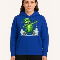 Dabbing Pickle Dancing Cucumber Lover Funny Sunglass Gift Hoodie