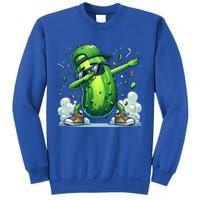 Dabbing Pickle Dancing Cucumber Lover Funny Sunglass Gift Sweatshirt