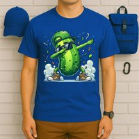 Dabbing Pickle Dancing Cucumber Lover Funny Sunglass Gift T-Shirt