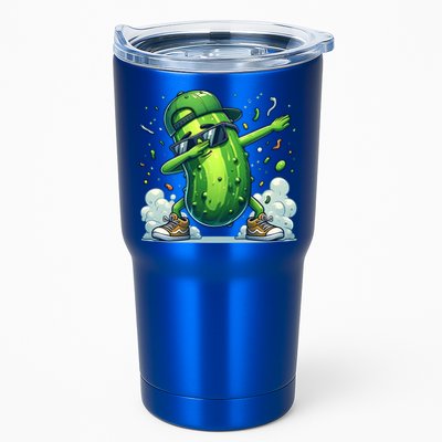 Dabbing Pickle Dancing Cucumber Lover Funny Sunglass Gift Tumbler