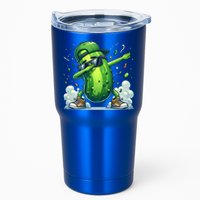 Dabbing Pickle Dancing Cucumber Lover Funny Sunglass Gift Tumbler