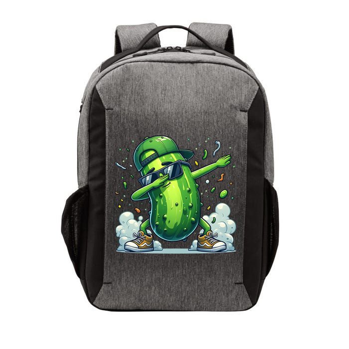 Dabbing Pickle Dancing Cucumber Lover Funny Sunglass Gift Vector Backpack