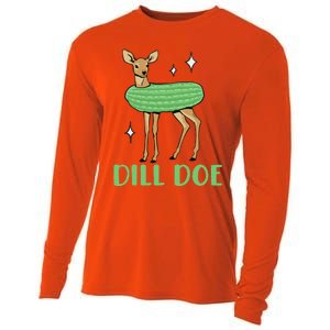 Dill Pickle Dill Doe Dark Inappropriate Offensive Cooling Performance Long Sleeve Crew