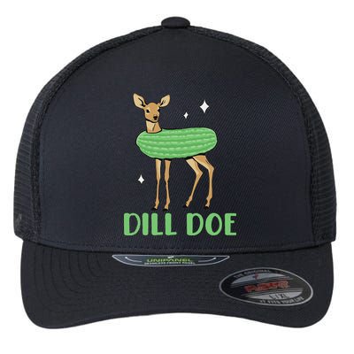 Dill Pickle Dill Doe Dark Inappropriate Offensive Flexfit Unipanel Trucker Cap