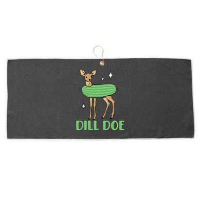 Dill Pickle Dill Doe Dark Inappropriate Offensive Large Microfiber Waffle Golf Towel