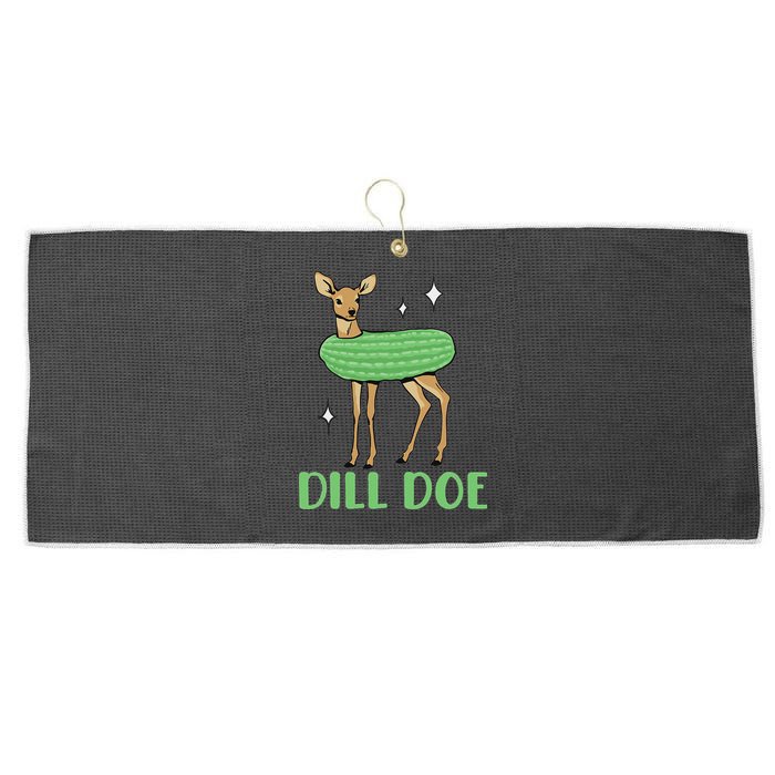 Dill Pickle Dill Doe Dark Inappropriate Offensive Large Microfiber Waffle Golf Towel