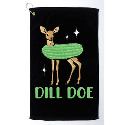 Dill Pickle Dill Doe Dark Inappropriate Offensive Golf Towel