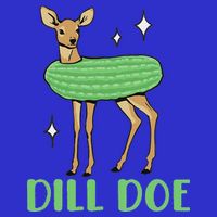 Dill Pickle Dill Doe Dark Inappropriate Offensive Button
