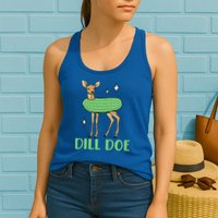 Dill Pickle Dill Doe Dark Inappropriate Offensive Womens Tank Top