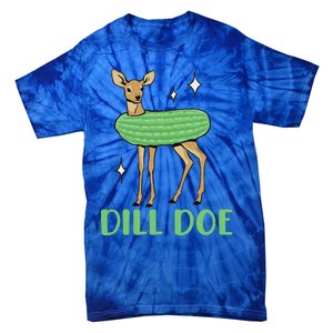 Dill Pickle Dill Doe Dark Inappropriate Offensive Tie-Dye T-Shirt