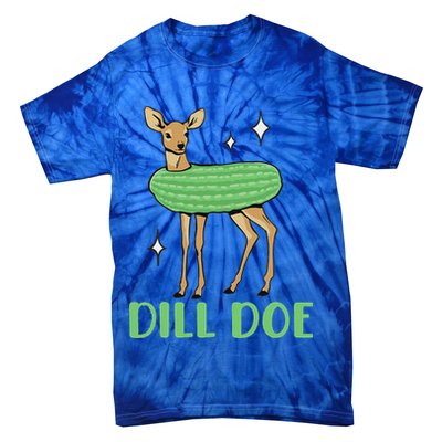 Dill Pickle Dill Doe Dark Inappropriate Offensive Tie-Dye T-Shirt