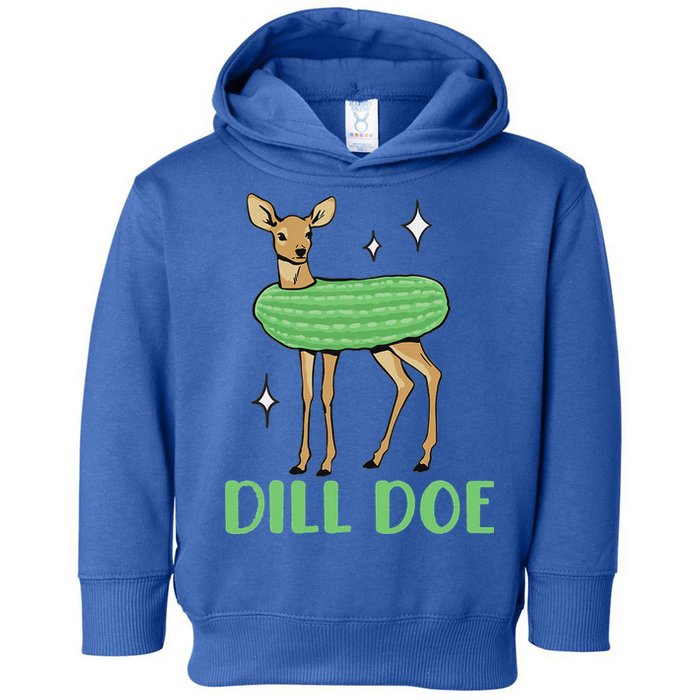 Dill Pickle Dill Doe Dark Inappropriate Offensive Toddler Hoodie
