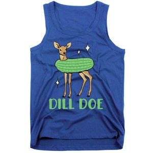 Dill Pickle Dill Doe Dark Inappropriate Offensive Tank Top