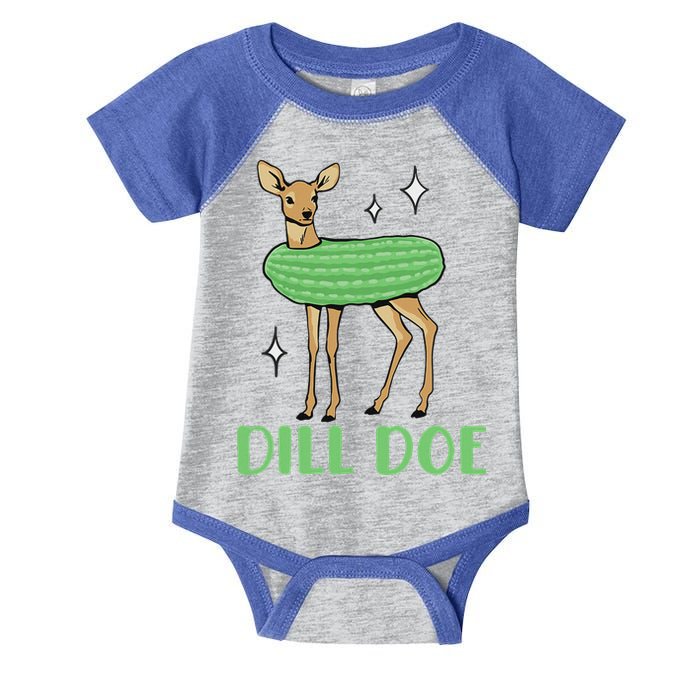 Dill Pickle Dill Doe Dark Inappropriate Offensive Infant Baby Jersey Bodysuit