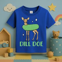 Dill Pickle Dill Doe Dark Inappropriate Offensive Toddler T-Shirt