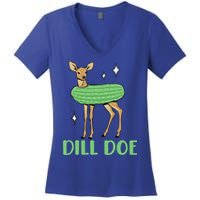 Dill Pickle Dill Doe Dark Inappropriate Offensive Women's V-Neck T-Shirt