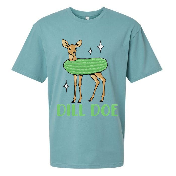 Dill Pickle Dill Doe Dark Inappropriate Offensive Sueded Cloud Jersey T-Shirt