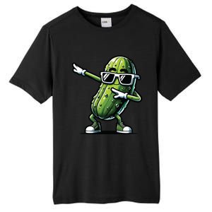 Dabbing Pickle Dancing Cucumber Pickle Food Squad Gift Tall Fusion ChromaSoft Performance T-Shirt