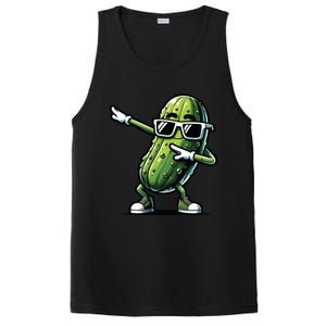 Dabbing Pickle Dancing Cucumber Pickle Food Squad Gift PosiCharge Competitor Tank