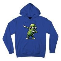 Dabbing Pickle Dancing Cucumber Pickle Food Squad Gift Tall Hoodie