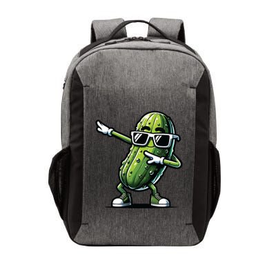 Dabbing Pickle Dancing Cucumber Pickle Food Squad Gift Vector Backpack