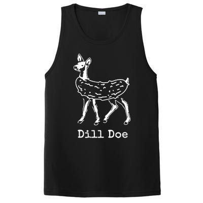 Dill Pickle Dill Doe Funny PosiCharge Competitor Tank