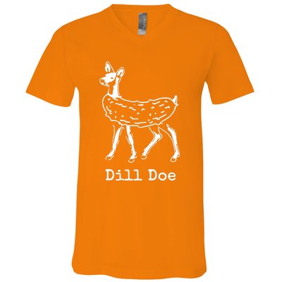 Dill Pickle Dill Doe Funny V-Neck T-Shirt