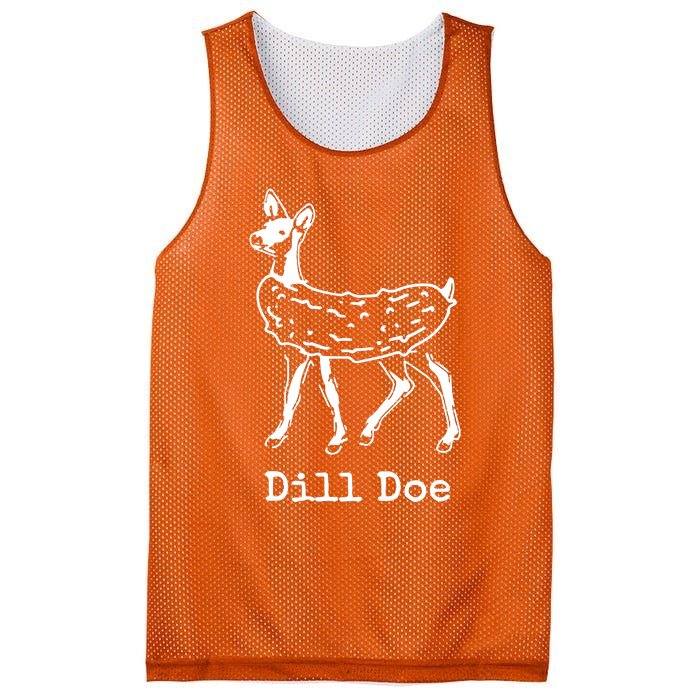 Dill Pickle Dill Doe Funny Mesh Reversible Basketball Jersey Tank