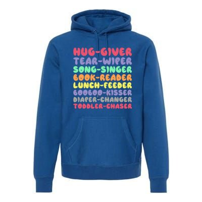 Daycare Provider Daycare Teacher Care Provider Gift Premium Hoodie