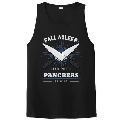 Diabetic Pancreas Diabetes Awareness Survivor Blood Sugar Funny Gift PosiCharge Competitor Tank