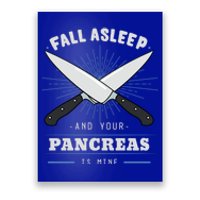 Diabetic Pancreas Diabetes Awareness Survivor Blood Sugar Funny Gift Poster