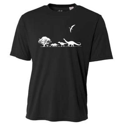 Dinosaurs Prehistoric Dinosaur Kids Or Adults Dino Cooling Performance Crew T-Shirt