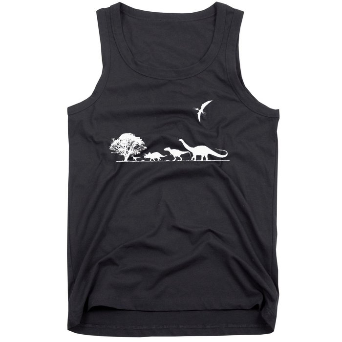 Dinosaurs Prehistoric Dinosaur Kids Or Adults Dino Tank Top