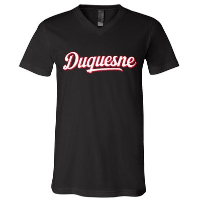 Duquesne Pennsylvania V-Neck T-Shirt