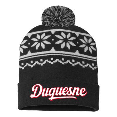 Duquesne Pennsylvania USA-Made Snowflake Beanie