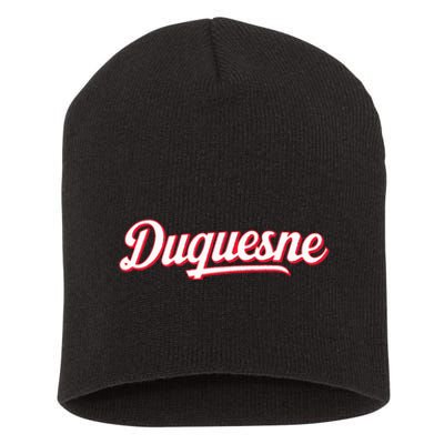 Duquesne Pennsylvania Short Acrylic Beanie