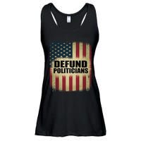 Defund Politicians Defund D.C. Clear The Swamp Ladies Essential Flowy Tank