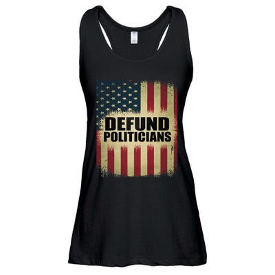 Defund Politicians Defund D.C. Clear The Swamp Ladies Essential Flowy Tank