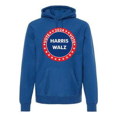 Democratic President Election Campaign 2024 Souvenir Gift Premium Hoodie