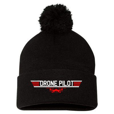 Drone Pilot Funny Quadcopter RC Flying Wings Gift Pom Pom 12in Knit Beanie