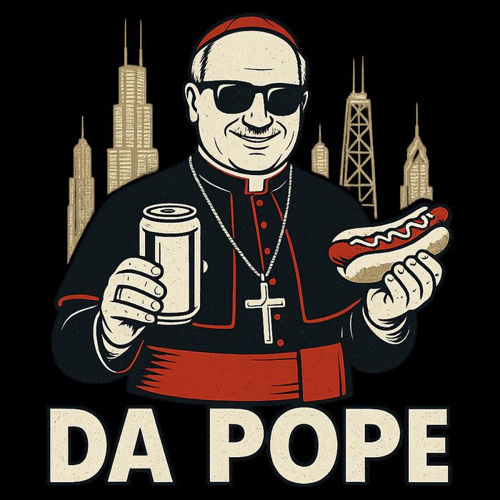 Da Pope From America Chicago Pope Leo XIV City Backpack
