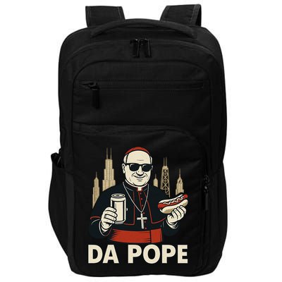 Da Pope From America Chicago Pope Leo XIV Impact Tech Backpack