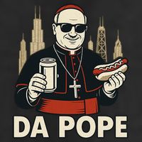 Da Pope From America Chicago Pope Leo XIV Adult Drive Performance Visor